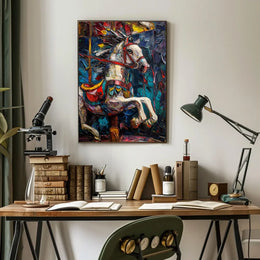 Ambiguous Visual Elements Art Poster