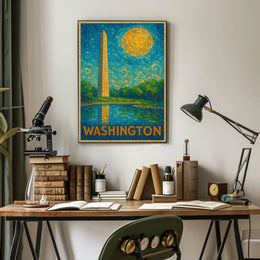 Washington Monument Mosaic Poster
