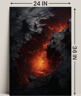 Fiery Abyss Poster