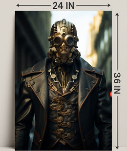 Steampunk Guardian Poster