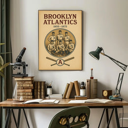 Brooklyn Atlantics Baseball Team Poster