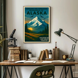 Explore The Wilderness Of Alaska Poster PosterGoat