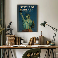 Statue of Liberty Patriotic Icon Cultural or Heritage Poster