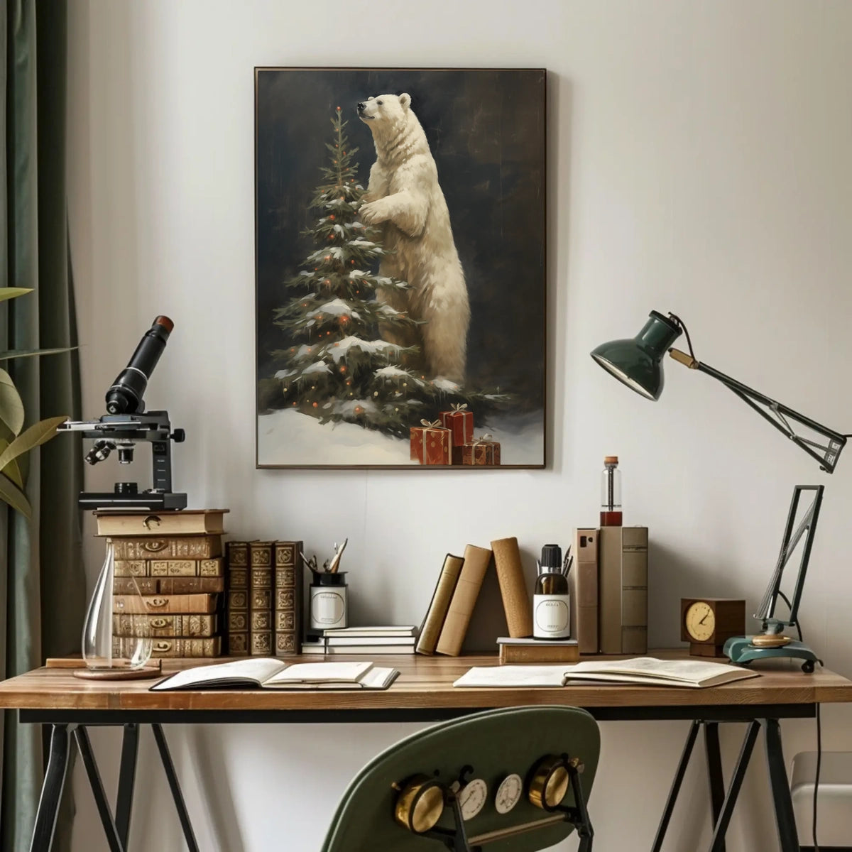 Polar BearS Christmas Poster