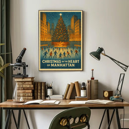 Christmas In The Heart Of Manhattan Poster