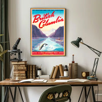 Discover British Columbia Poster