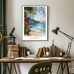 Serene Seychelles Poster