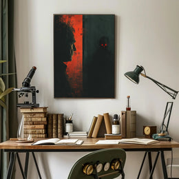 Dark Horror Scene: Modern Cinematic Artistic Poster PosterGoat