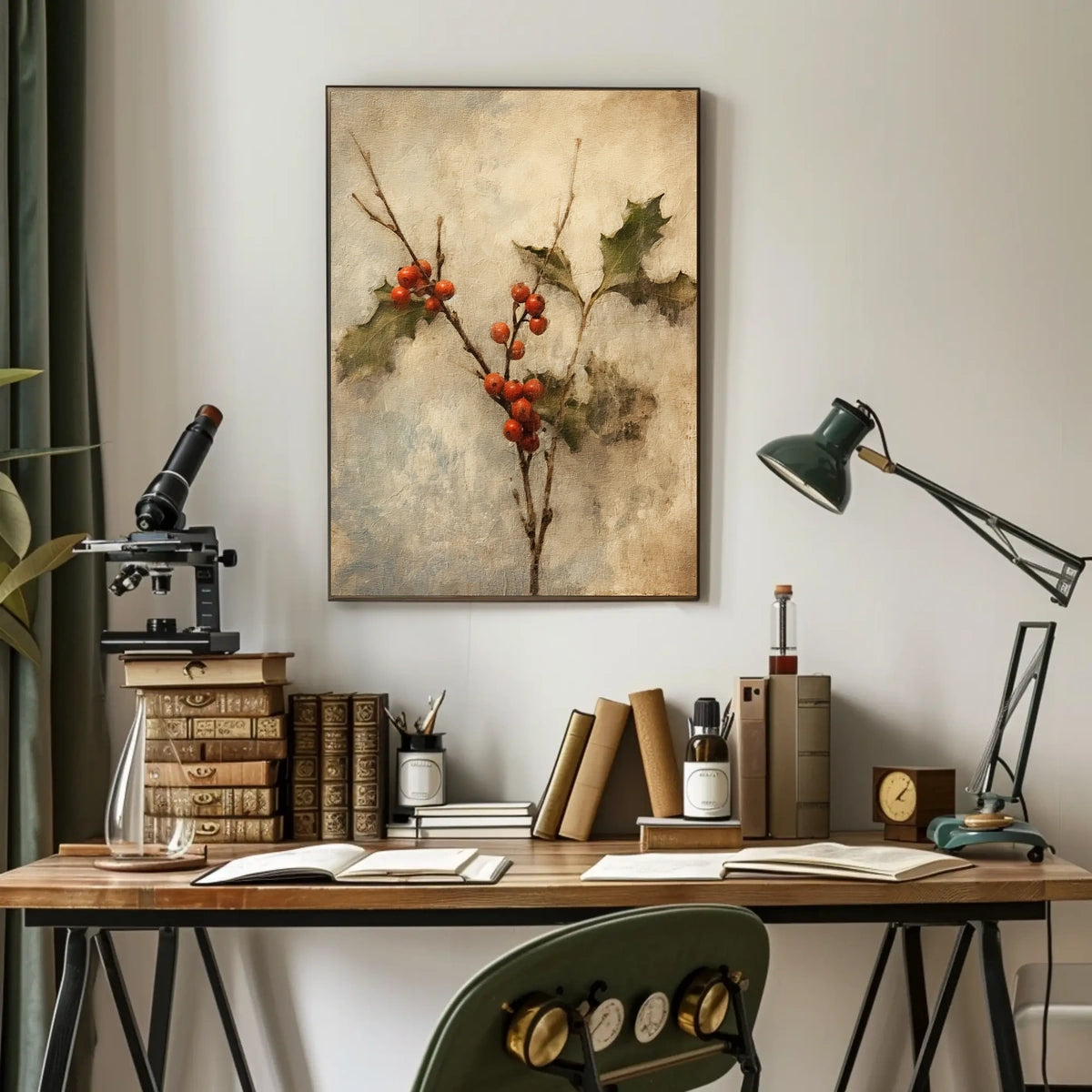 Holly Branch Artistry Poster