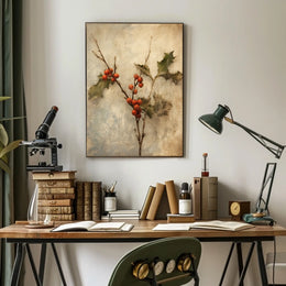 Holly Branch Artistry Poster