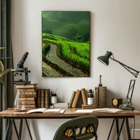 Terraced Rice Fields Southeast Asia Cultural or Heritage Poster PosterGoat