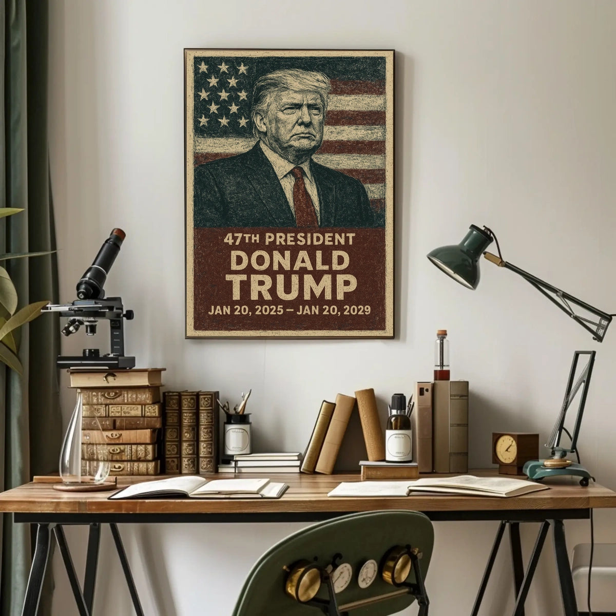 Donald Trump 47th President Poster