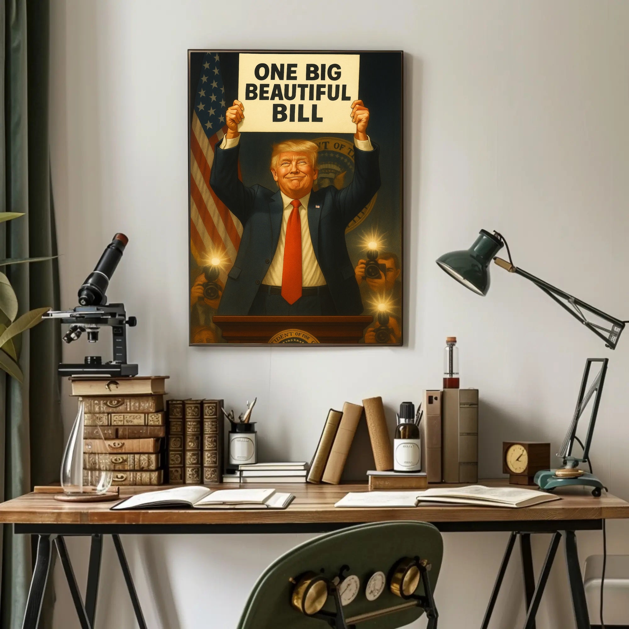 One Big Beautiful Bill Poster PosterGoat