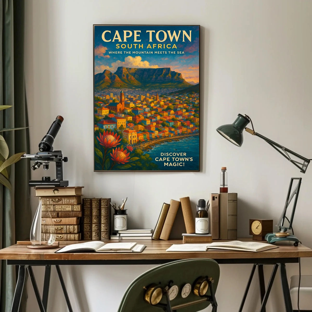 Discover Cape Towns Magic Poster