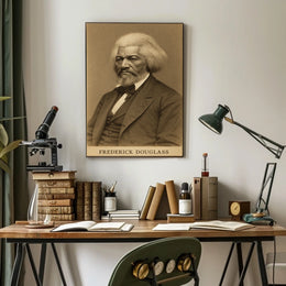Frederick Douglass Portrait Poster