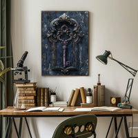 Ornate Victorian Key Art Cultural Heritage Poster