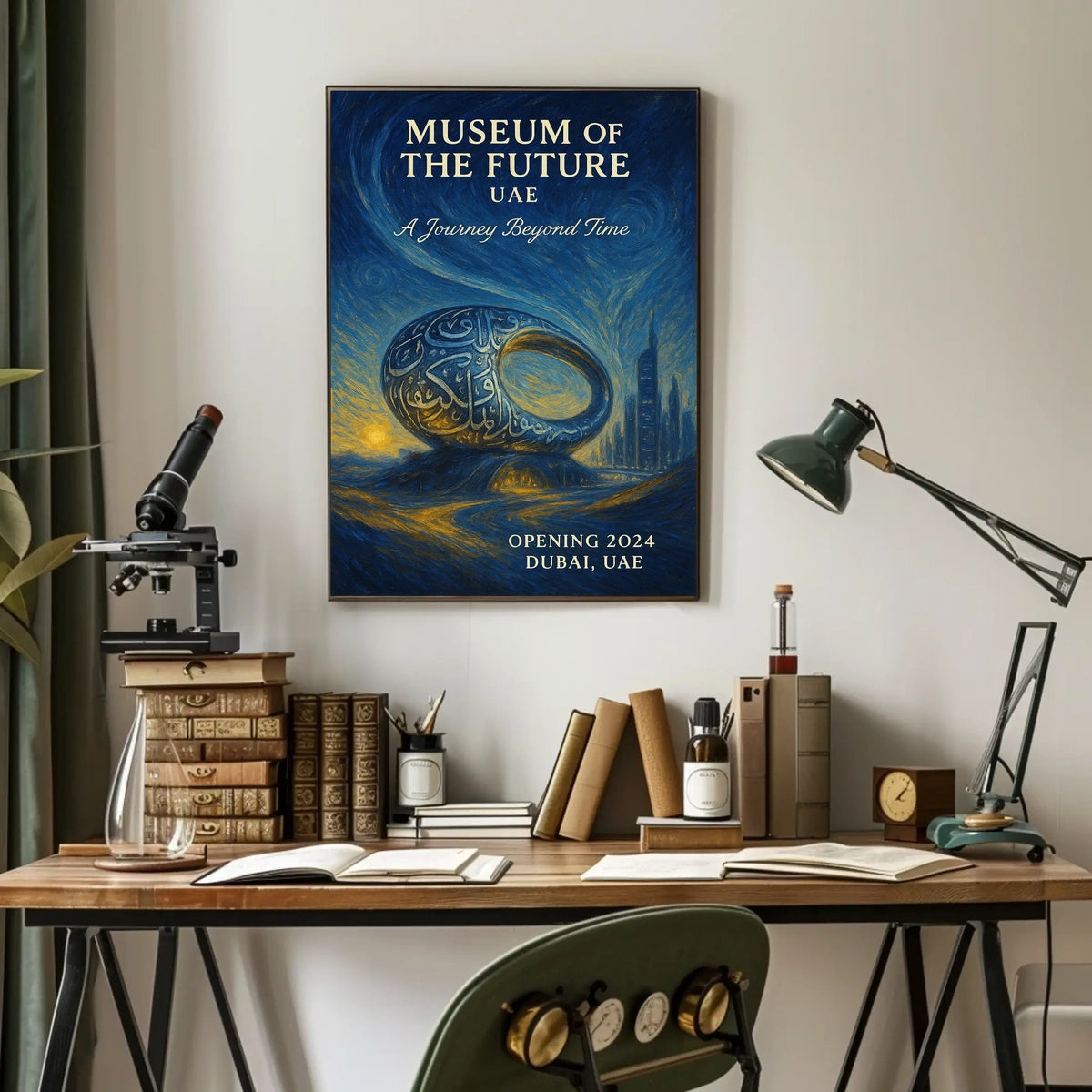Museum Of The Future Opening 2024 Poster