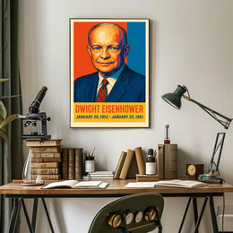 Dwight Eisenhower Presidential Tenure Poster