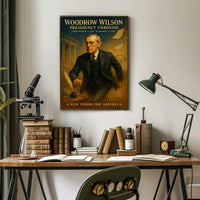 Woodrow Wilson Presidency Unbound Poster