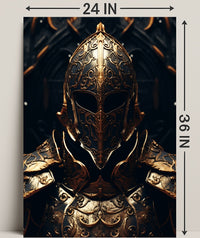 The Golden Knight Poster PosterGoat