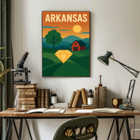 Arkansas Landscape Poster
