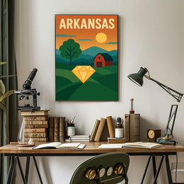 Arkansas Landscape Poster