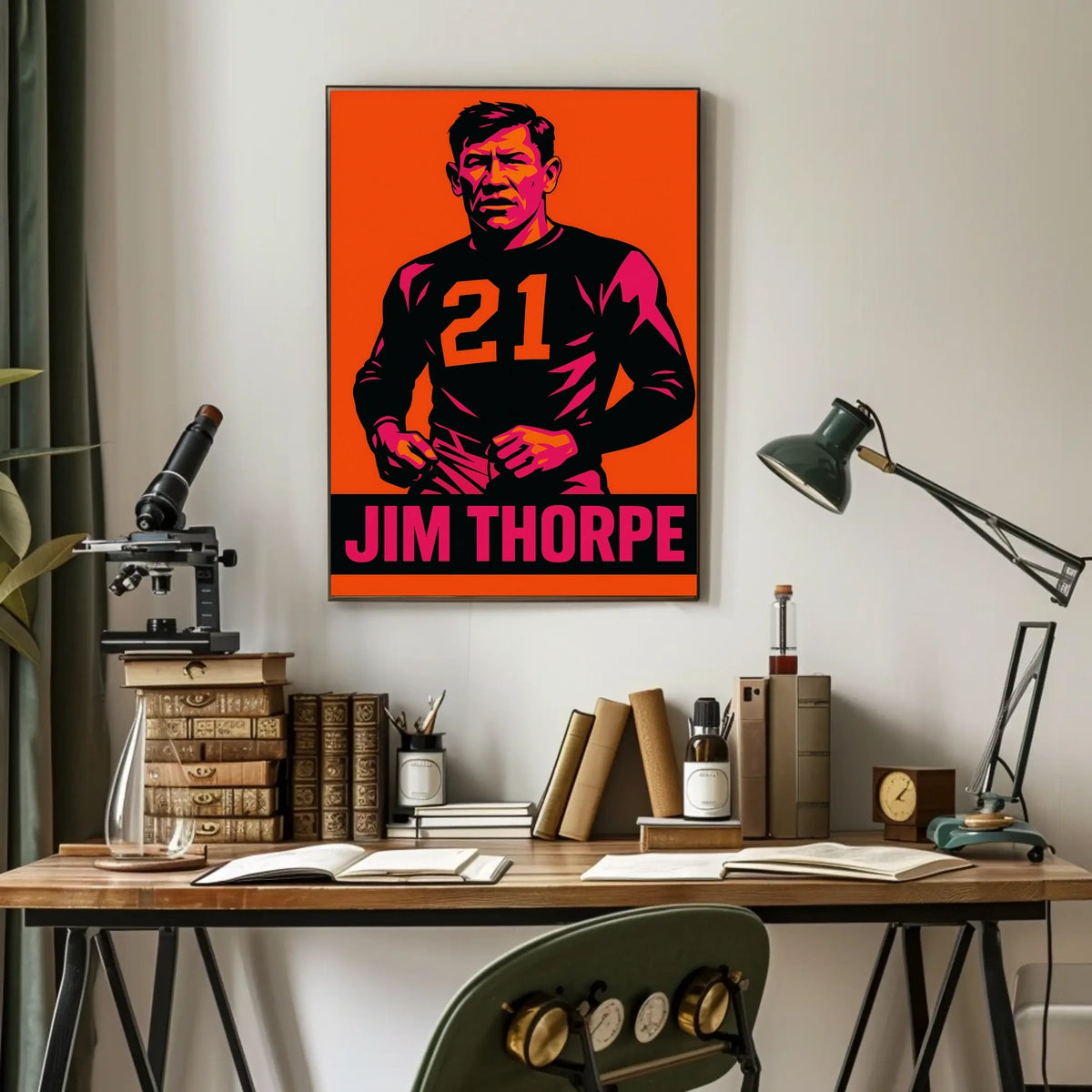 Jim Thorpe Tribute Poster