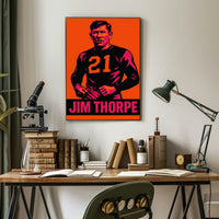Jim Thorpe Tribute Poster