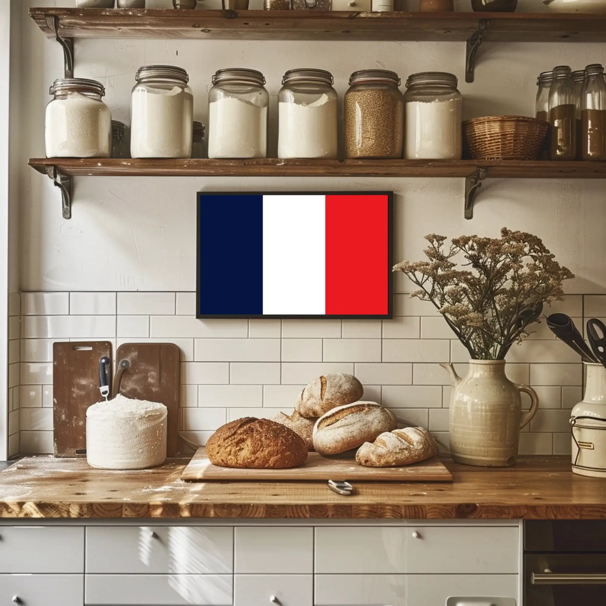 Saint Barthélemy Flag Poster
