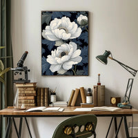 Elegant Floral Design Wall Art Print