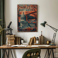 Charleston, West Virginia Poster
