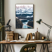 Majestic Mountain Landscape Poster