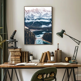 Majestic Mountain Landscape Poster
