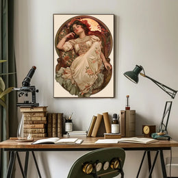 Abstract Urban Landscape Art Poster
