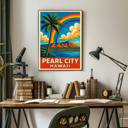 Pearl City, Hawaii Poster