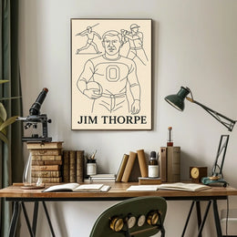 Jim Thorpe Tribute Poster