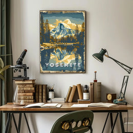 Yosemite Poster Art Poster