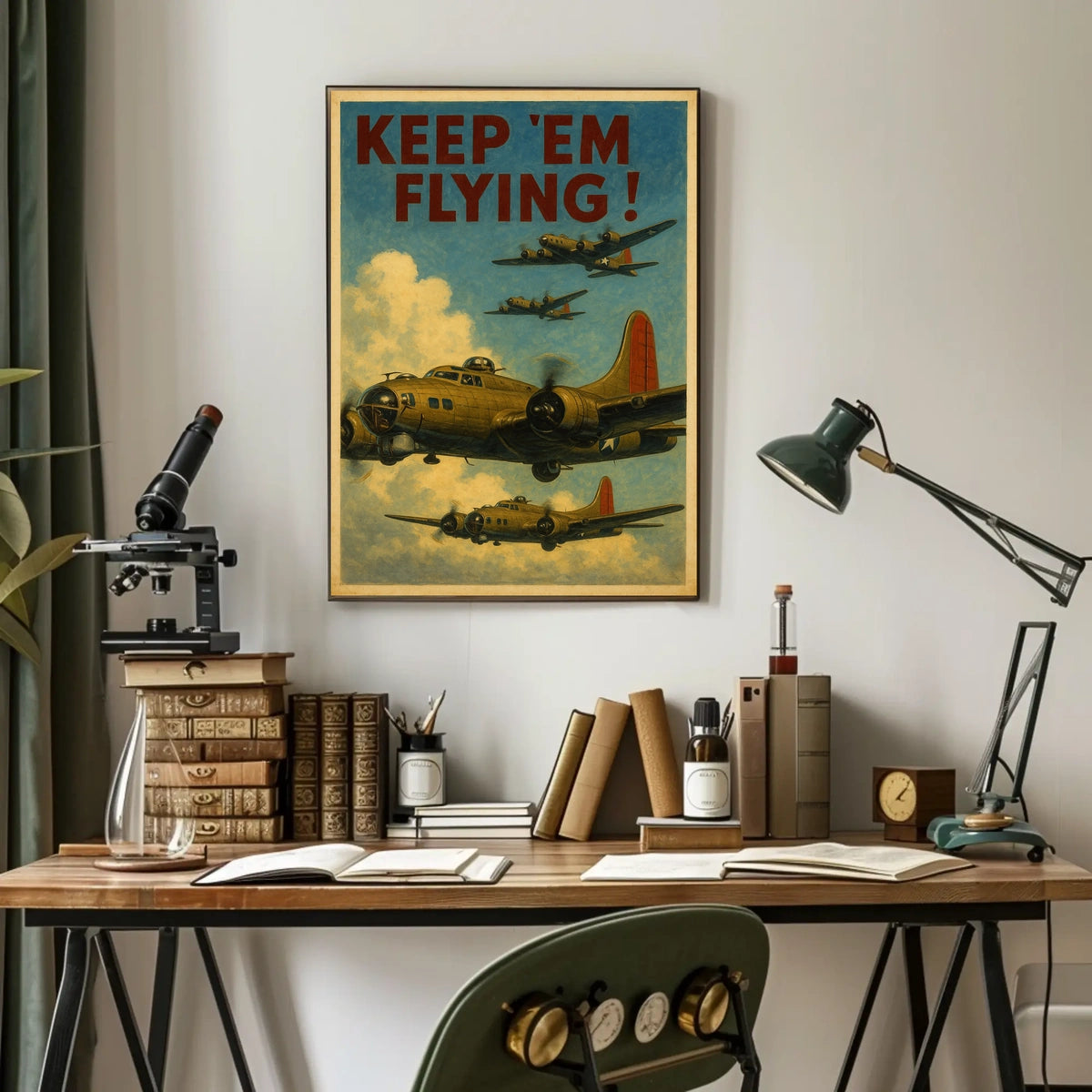Keep Em Flying Poster