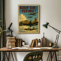 Keep Em Flying Poster