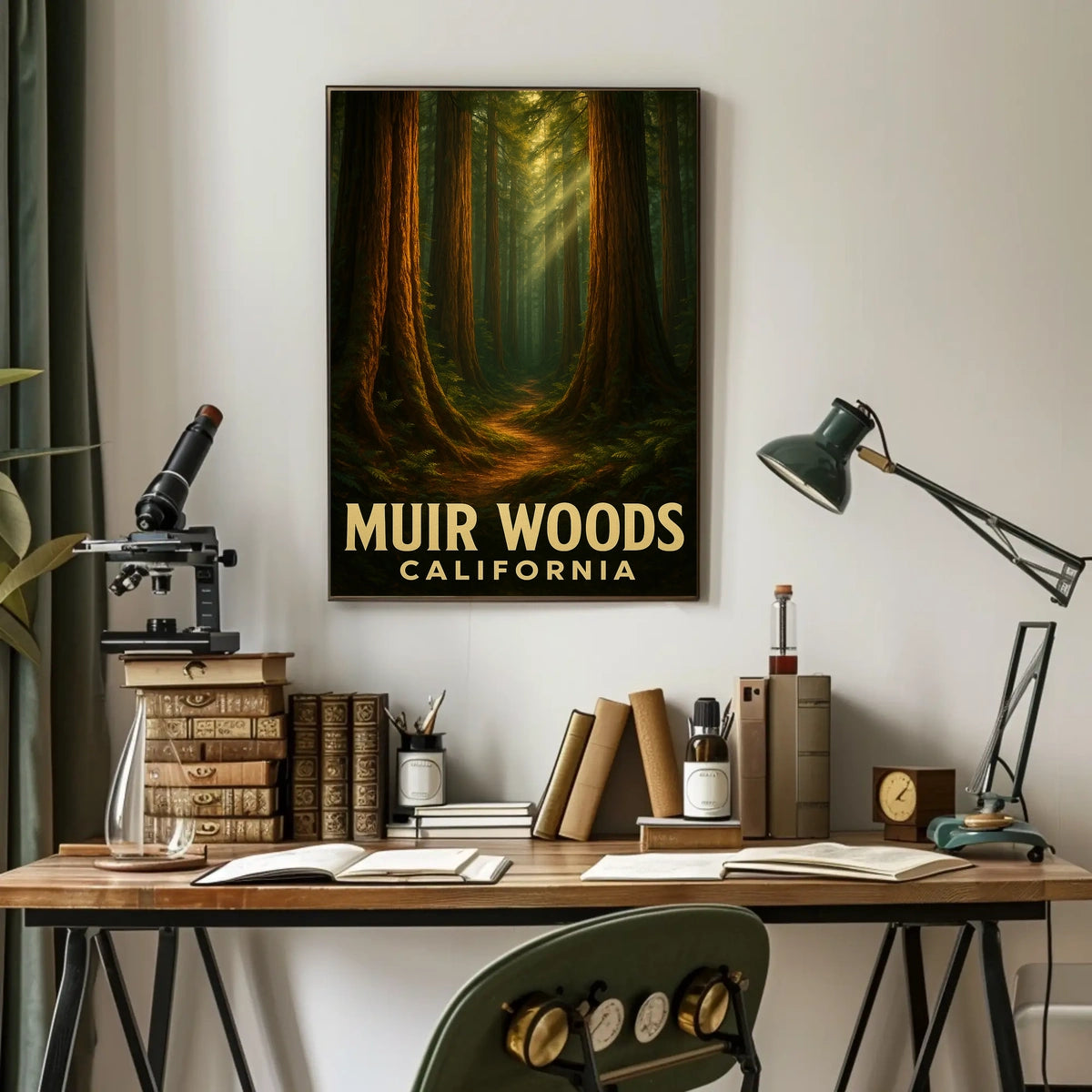 Muir Woods California Poster