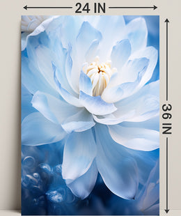 Serenity In Blue Poster
