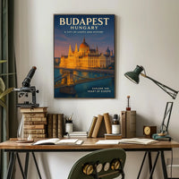 Budapest A City of Lights and History Poster