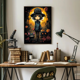 Enchanted Halloween Night Poster