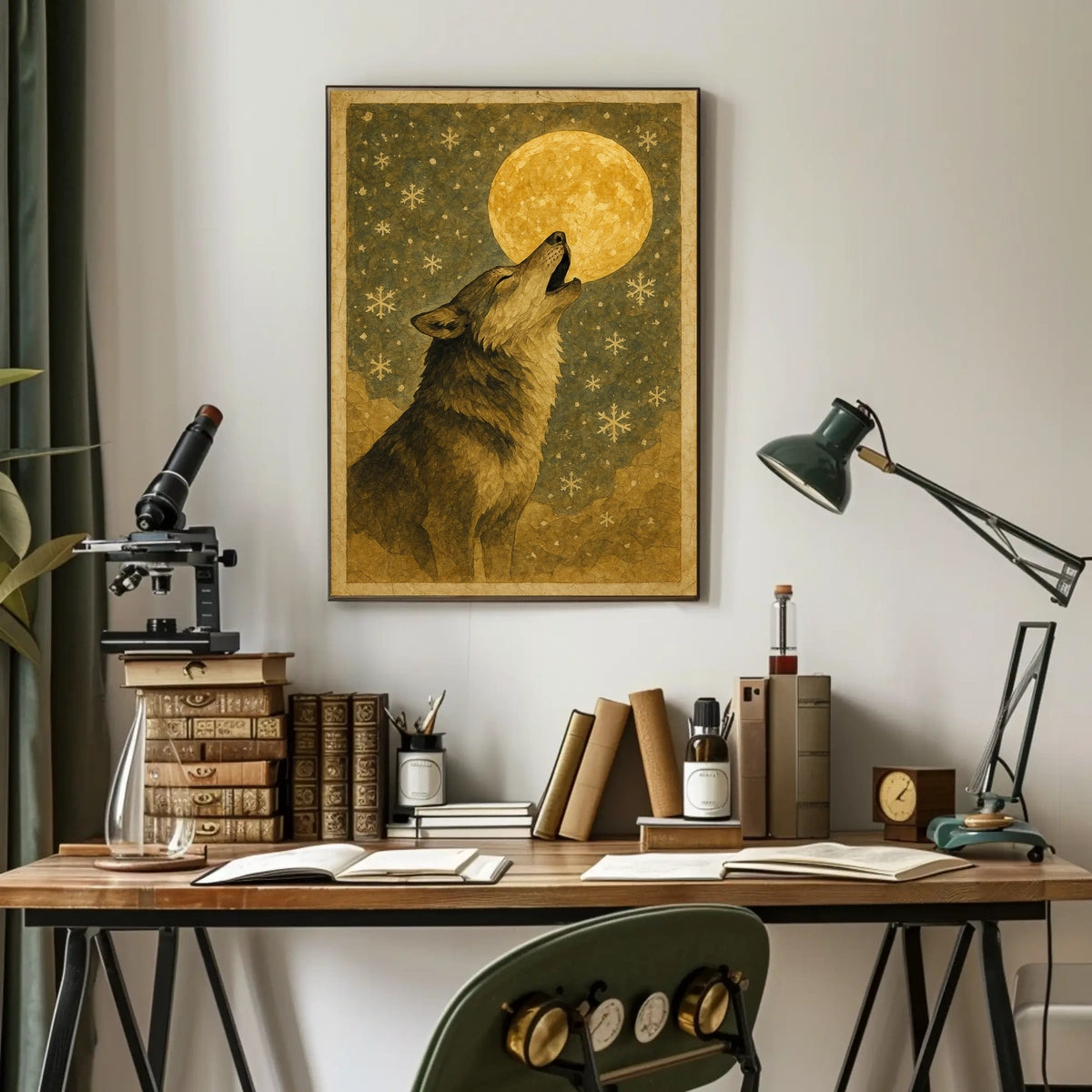 Howling at the Moon Poster