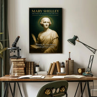 Mary Shelley - The Voice of Science and the Soul Poster PosterGoat