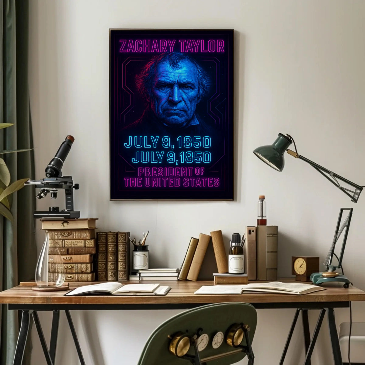 Zachary Taylor President Of The United Poster