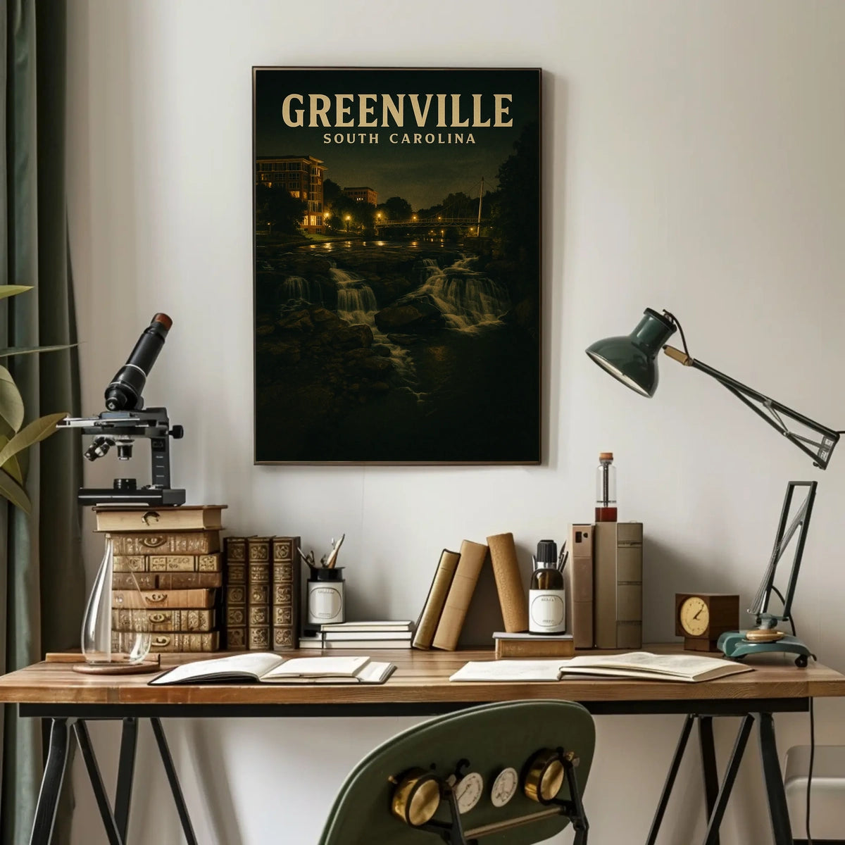 Greenville, South Carolina Poster