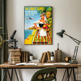 Discover The Canary Islands Poster