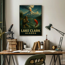 Lake Clark, Alaska Adventure Poster
