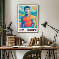 Jim Thorpe Athletic Legend Poster
